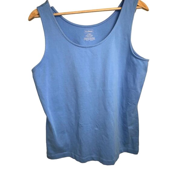 L.L. Bean Tops - L.L. Bean Large Light Blue Tank Top